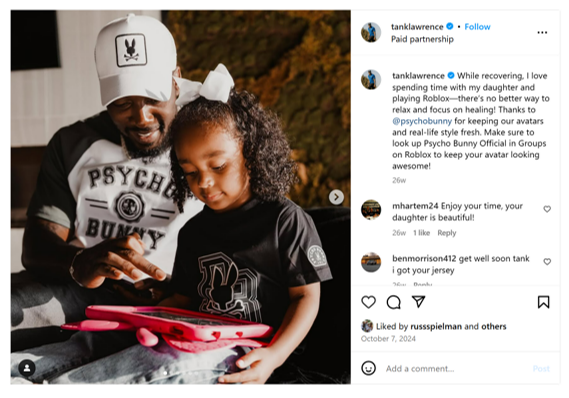Roblox Brand Marketing: Athletes Help Brands Win GenZ Through Gaming
